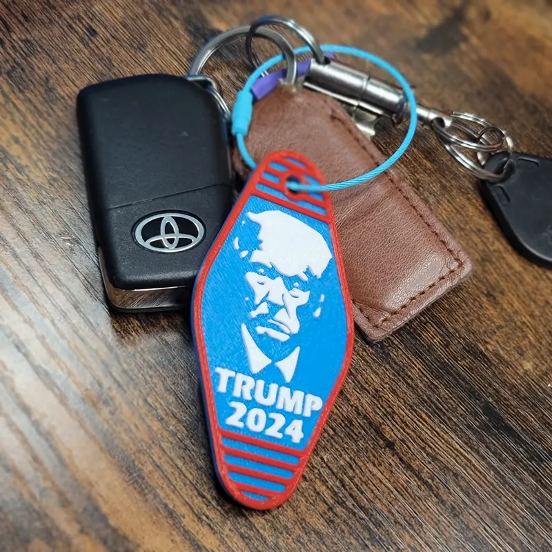 Custom Keychain - Personalized 3D printed keychain